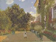 Claude Monet Artist s House at Argenteuil  gggg oil painting picture wholesale